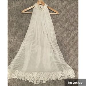 Tadashi Shoji dress white lace